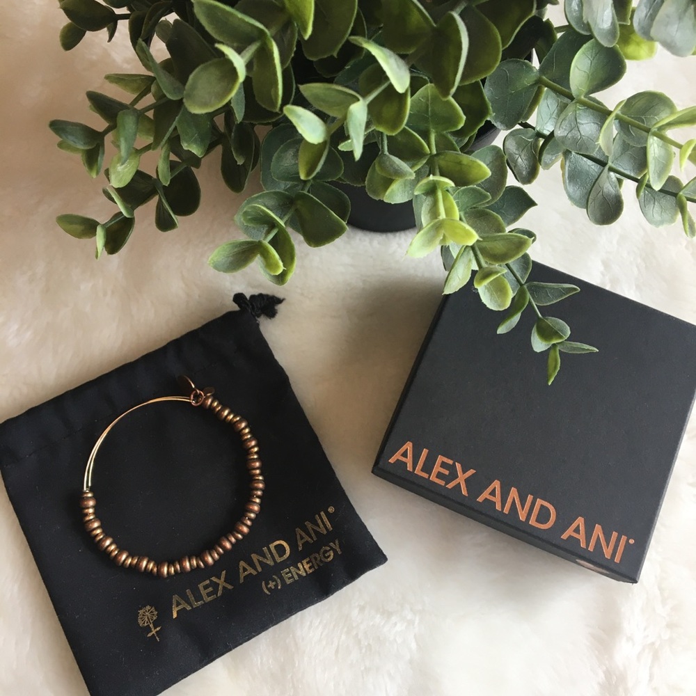 Alex and Ani beaded bracelet